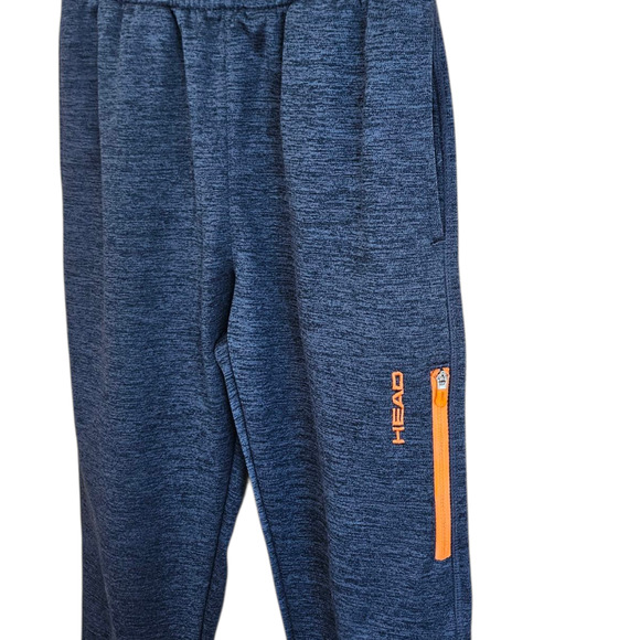 Head Sweatpants Athletic Grey Orange Youth Boy's Small (7/8) - Picture 3 of 6